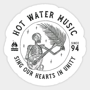 Hot Water Music Sticker